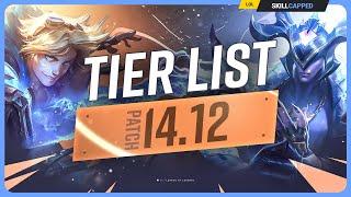 NEW TIER LIST for PATCH 14.12 - League of Legends