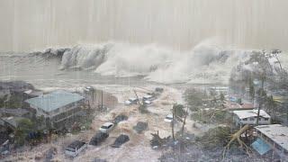 Mass evacuation in the Philippines! Super Typhoon Pepito brings tsunami-like waves to Catanduanes