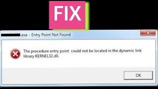 The Procedure Entry Point Get logical processor information Could Not Be Located Kernel32.Dll