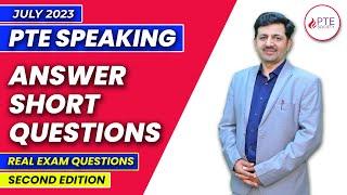 PTE Answer Short Questions | PTE Speaking | PTE Predictions July 2023 | Second Edition | PTE Society