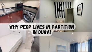 How partition looks Like | Why people lives in partition in dubai 