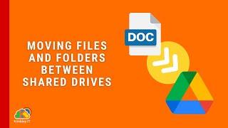 How to move files or folders between Shared Drives