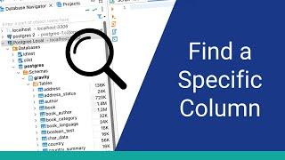 SQL: Find All Tables with a Specific Column