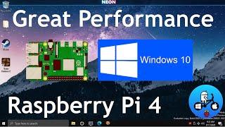 Windows 10 on Raspberry Pi 4. 0.2.7 Project Neon. The Fastest and most stable by far. WOR 18.