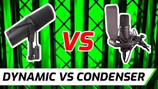 Dynamic vs Condenser Microphones | What's the Difference?