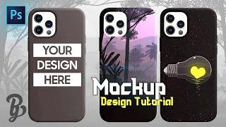 Create iPhone Case mockup | Photoshop Mockup Tutorial