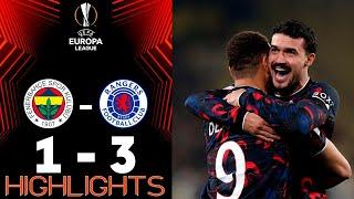 Fenerbahçe 1-3 Rangers MAÇ ÖZETI | UEFA Avrupa Ligi 2024/25