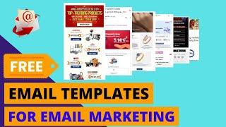 Free Email Marketing Templates For Gmail | Email Templates Design tutorial in Hindi | Learn & Earn