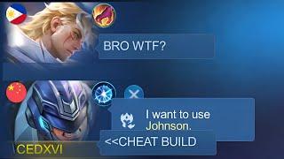 I TRY THIS JOHNSON CHEAT BUILD in SOLO!(Then this happened)