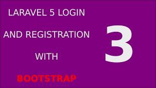 Laravel 5 Login Registration Tutorial System - 3 Login User A