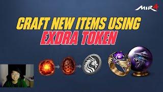 CRAFT NEW ITEMS USING EXDRA TOKEN [TAGALOG] - MIR4