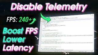 How to Disable Windows Telemetry in 2024 (ADVANCED)