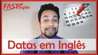 Datas em inglês