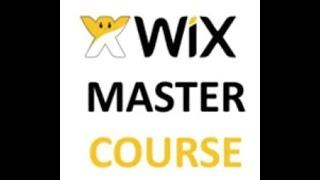 Wix web design training - Lecture 01 - Introduction - Why This Course