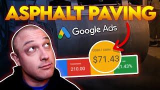 47 Asphalt Paving & Sealcoating Leads In The First 30 Days With Google PPC Ads