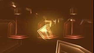 Golden 3d Cubes, No Copyright, Copyright Free Video, Motion Graphics, Background Video