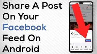 How To Share A Post On Your Feed On Facebook