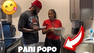 WE TRIED PANI POPO!!