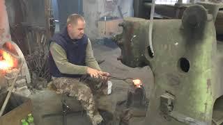 Pavel Bolf , katana making part1. Tamahagane, oroshigane,