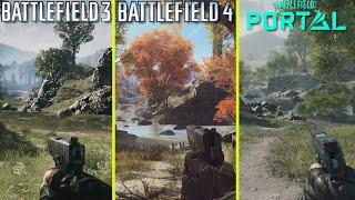 Caspian Border - Battlefield 2042 Portal vs Battlefield 4 vs Battlefield 3  Map Comparison