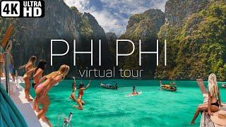 4K Phi Phi island. Favorite island of young people from all over the world   Thailand   [sub]