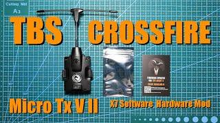 TBS Crossfire Micro Tx V2 Software Hardware Mod X7