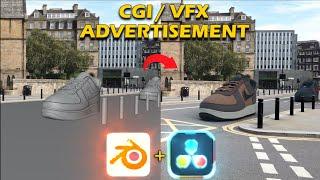 CGI / VFX Advertisement Using Blender | Blender vfx | Blender hindi tutorial | #cgi #vfx