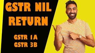 how to gst nil return filing in hindi | how to file nil return in GST | legal Hindi