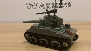 JD Brick Sherman Tank Review (Stand Alone)