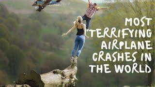 Most terrifying airplane crashes in the world️