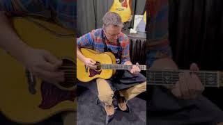 Ren Ferguson Co, NAMM Show 2025 Boutique Guitar Showcase Room! Birdseye Maple Early Slope Model