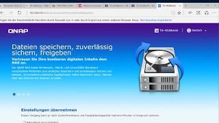 QNAP NAS erste Schritte Grundeinrichtung Tutorial