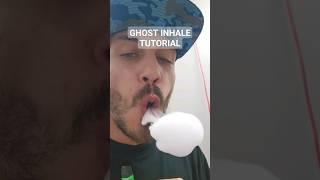 Ghost Inhale Trick Tutorial #tutorial #shorts #ghost