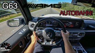 2023 G63 AMG On AUTOBAHN! 585HP MERCEDES-BENZ G63 AMG