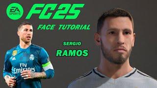 EA FC 25 - How to create SERGIO RAMOS - Face Creation - Lookalike