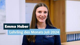 Lehrling des Monats Juli 2024