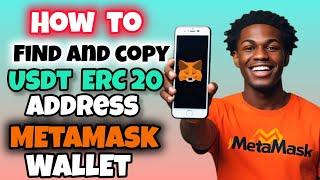 How to Find and Copy your USDT ERC 20 Address on Metamask Wallet