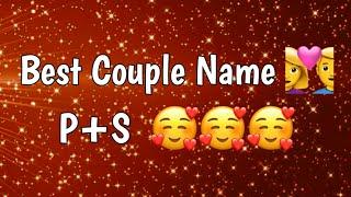 TOP 10 COUPLES NAMES | ALPHABET NAME WALO KA STATUS TIK TOK NAME WALO KA STATUS | VIRAL VIDEO #Short