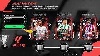 LALIGA FAN EVENT IS HERE IN FC MOBILE!  2x 106 OVR & ANTONY FOR  3 NEW REDEEM CODES REVEALED 