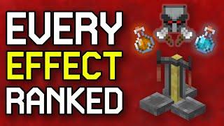 Ranking EVERY Potion Effect In Minecraft