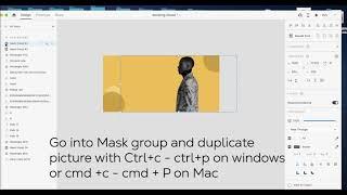 Adobe XD in 50sec |  for Beginners - Creating Mask Group, Image Blur, Artboards