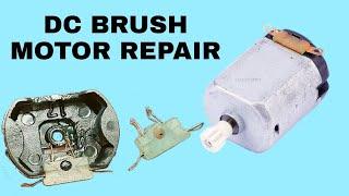 Dc brush motor repair