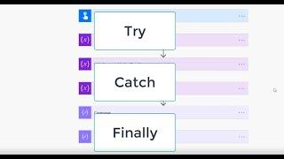 Power Automate: Flow Error Handling with Try, Catch, Finally