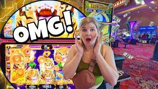 Massive 1st Spin Slot Bonus Had a Crowd Gathering Around Me!