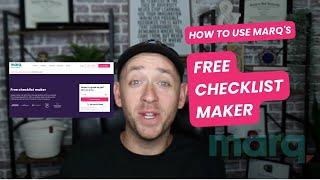 How To Use Free Checklist Maker | Marq