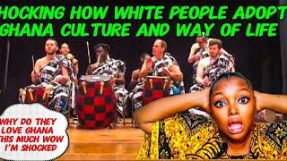 Shocking as a foreigner to see how white people adapt to the culture and way of life of Ghanaians