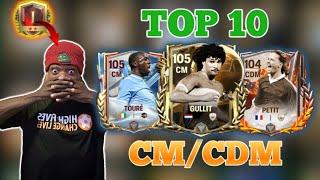 Top 10 Midfielders (CM/CDM) for H2H after Winter Wonders update! || Top 50 h2h player - FC MOBILE