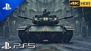 Battlefield 5 German War Story "THE  LAST TIGER" PS5 Gameplay Tiger Tank Mission