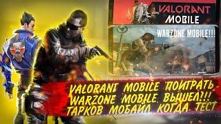 WARZONE MOBILE УЖЕ ВЫШЕЛ | VALORANT МОБАЙЛ МОЖНО ПОИГРАТЬ | ПОИГРАТЬ ARENA BREAKOUT | ИГРОНОВОСТИ