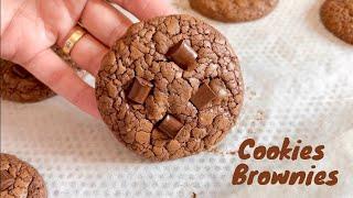 عندك مشكل فتحضير الكوكيز براوني جبت ليك وصفة ناجحة مليون فالمائة Cookies Brownies inratables